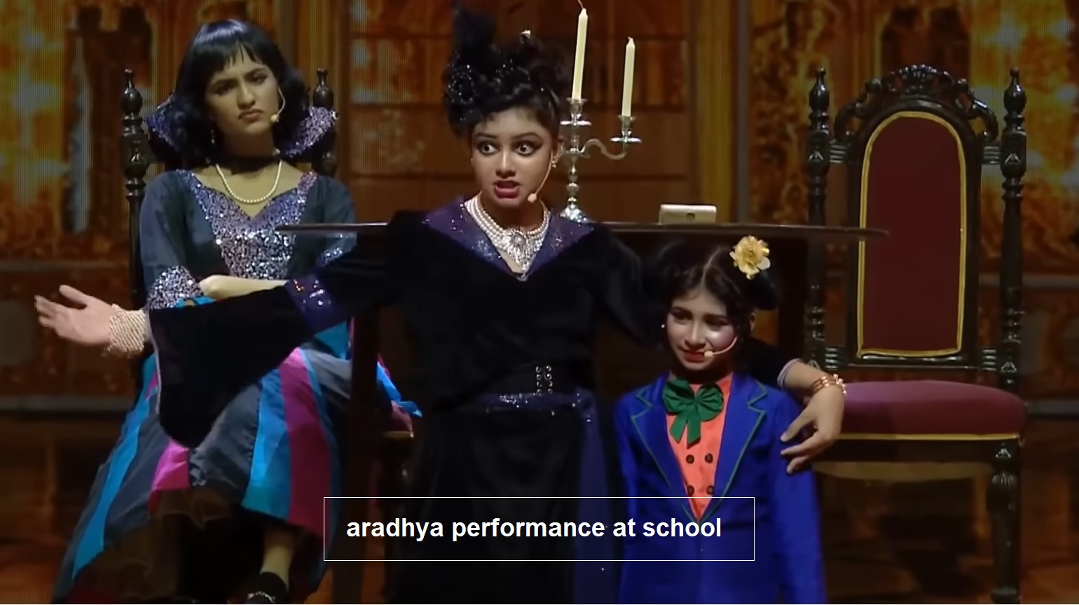 Aaradhya Bachchan great performance at School 
