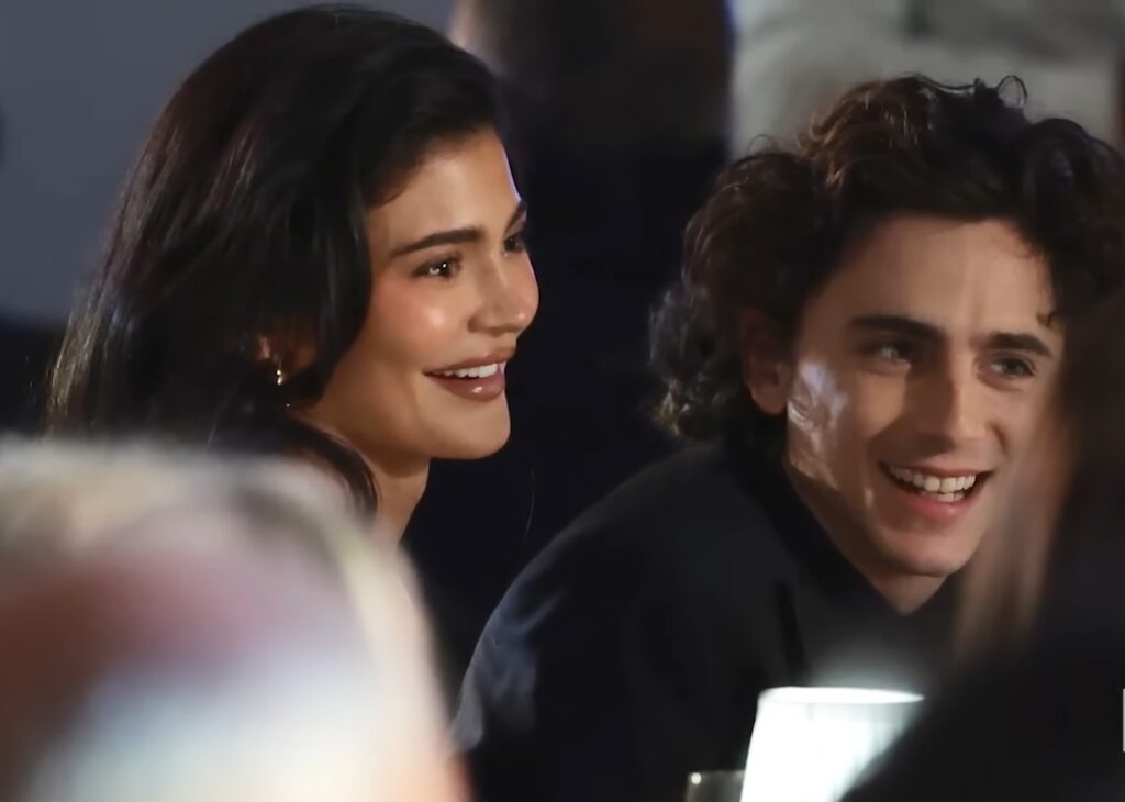 Kylie Jenner and Timothee Chalamet