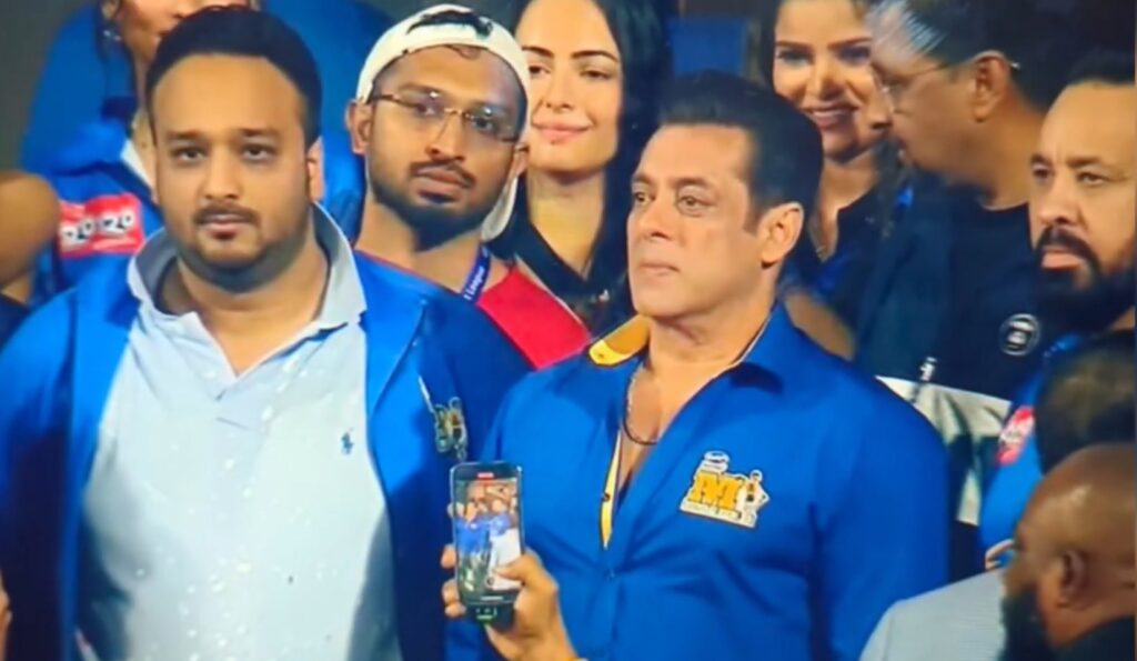 Salman Khan on Celebrity Cricket League ceremony