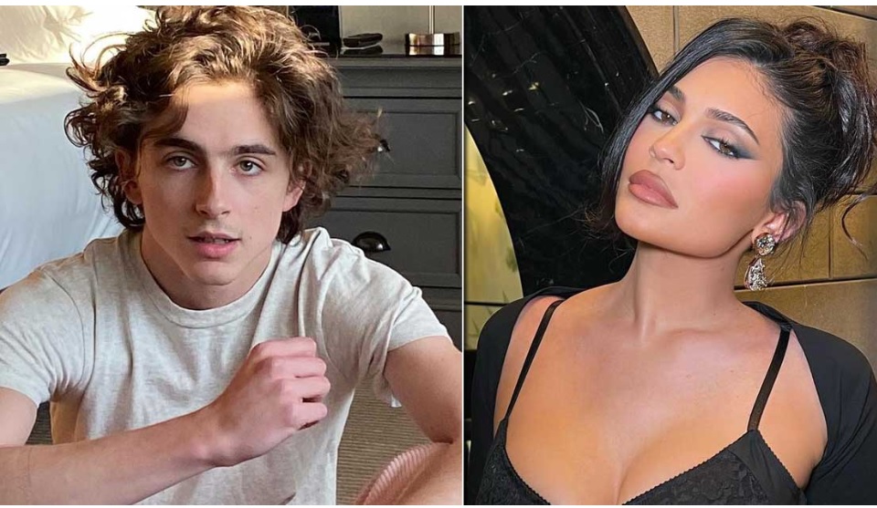 Kylie Jenner and Timothee Chalamet